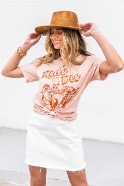 Outlet 🎉 Pink Lily Ride Or Die Peach Graphic Tee 💯 -Tees Shop 173780 Rideordiepeach 182380 passionatemusewhite 177244 wishfulhearttaupe 174232 excitedforyoucamel 175434 nellybrown 23 650x