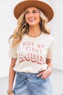 Outlet ⌛ Pink Lily Not My First Rodeo Graphic Soft Cream Tee 👏 -Tees Shop H174170 notmyfirstrodeocream 164820 elegantstyle 176696 notoriousreputation 180414 traditionalviewsmedium 174118 differenttimezonesmocha 174434 yasminebrown 7 650x